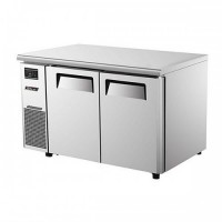 Skipio | 2 Door Under Counter Freezer With Side Prep Table